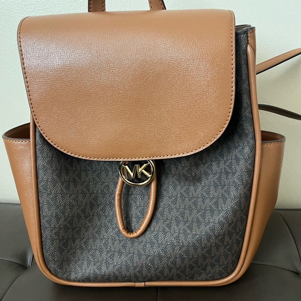 Michael Kors Logo Backpack